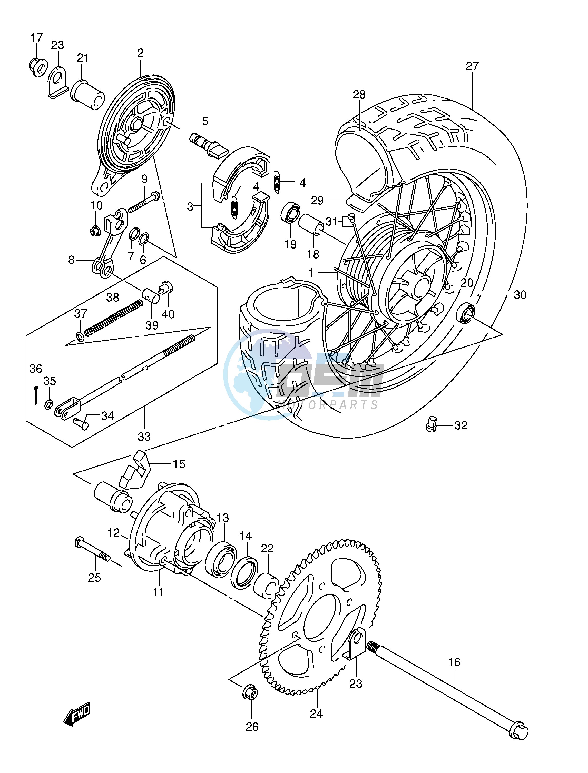 REAR WHEEL