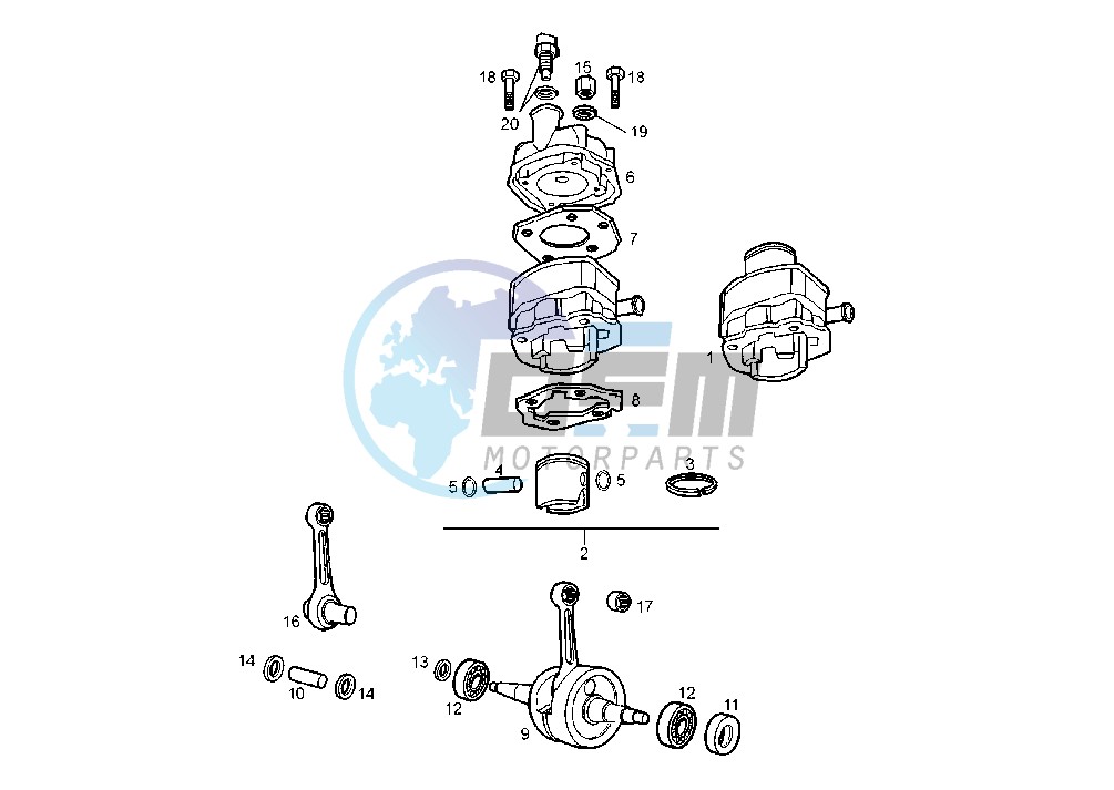 CRANKSHAFT CYLINDER