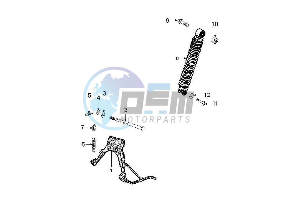 SHOCK ABSORBER STAND