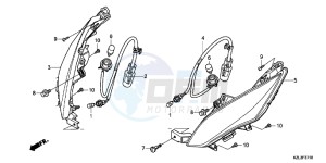 NSC110MPDC drawing FRONT WINKER