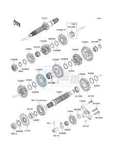 KSF 450 B [KFX450R MONSTER ENERGY] (B8F-B9FB) B8FA drawing TRANSMISSION