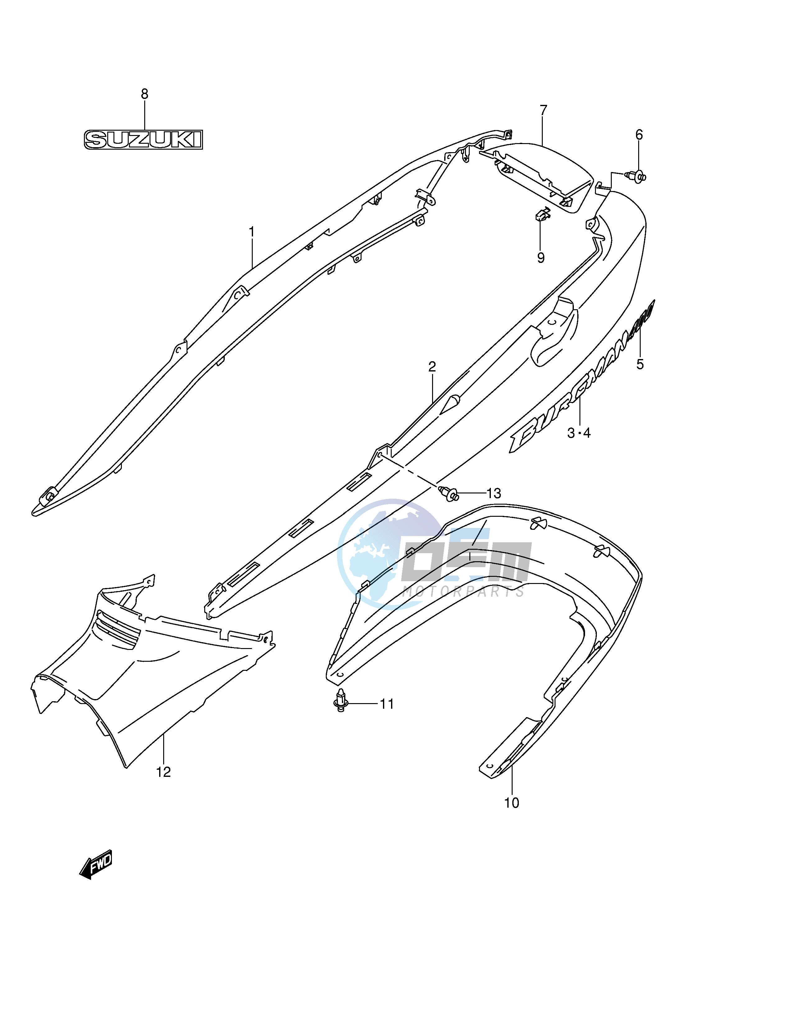 FRAME COVER (MODEL K4)