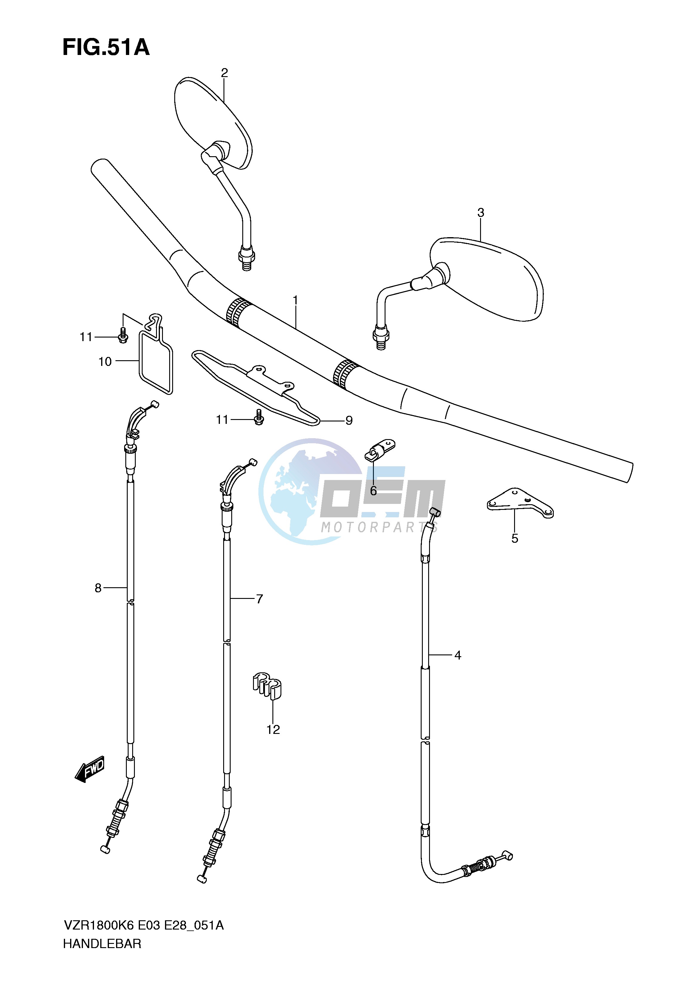 HANDLEBAR (MODEL K9)