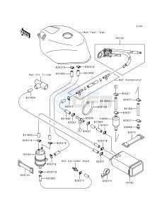 ZX 750 J [NINJA ZX-7] (J1-J2) [NINJA ZX-7] drawing CANISTER