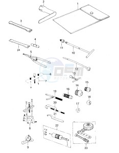 KX 80 A [KX80] (A1-A2) [KX80] drawing OWNER TOOLS_SPECIAL SERVICE TOOLS