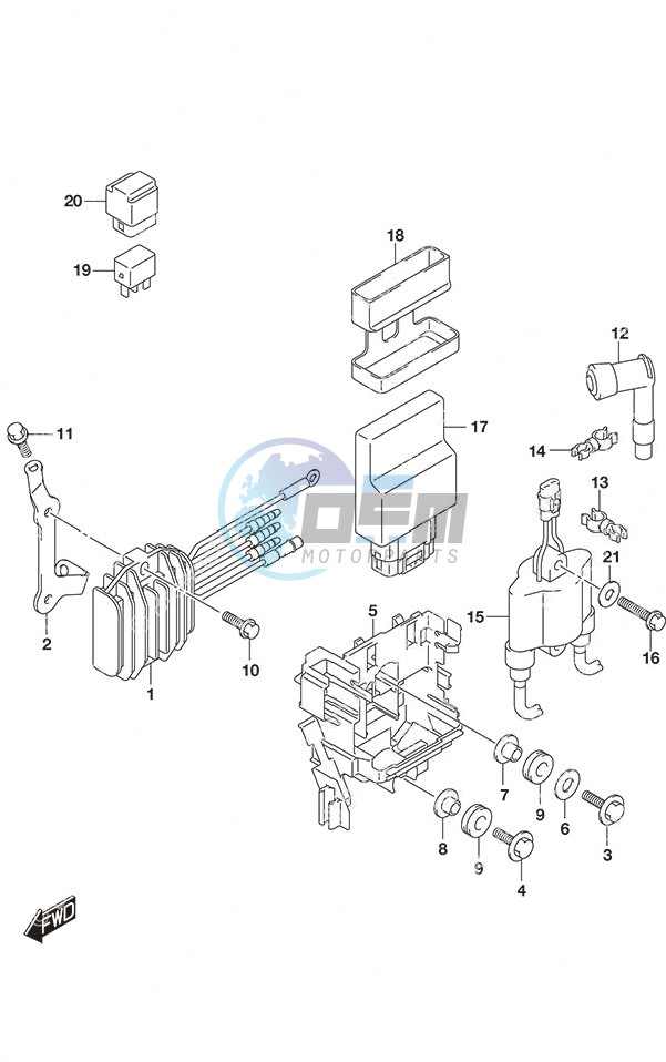 Rectifier/Ignition Coil Remote Control