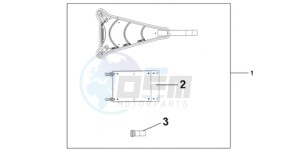 CBR1000RA9 Australia - (U / ABS MME) drawing TANK BAG