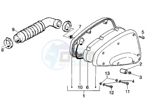 SKIPPER LX 125-150 drawing Air filter