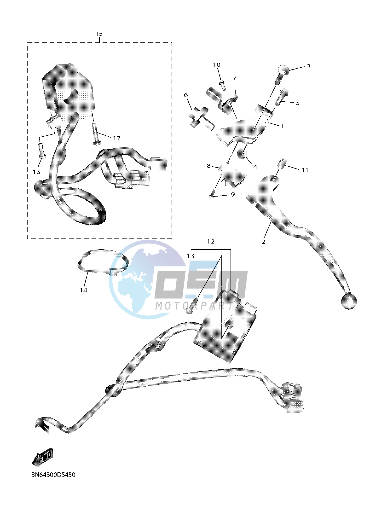 HANDLE SWITCH & LEVER