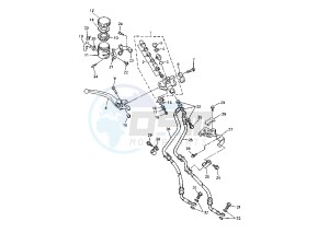 YZF R THUNDER ACE 1000 drawing FRONT MASTER CYLINDER 1