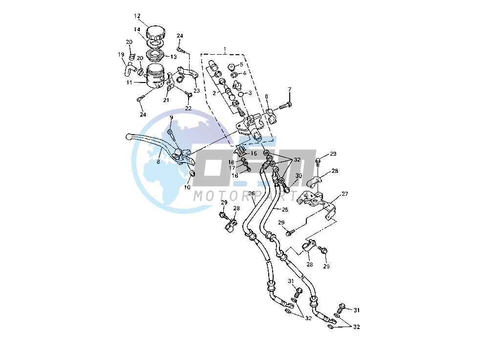 FRONT MASTER CYLINDER 1