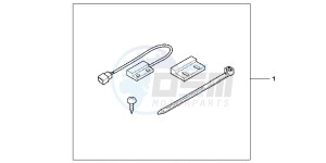 CBR600RRD CBR600RR UK - (E) drawing KIT  MAGNETIC SWITCH