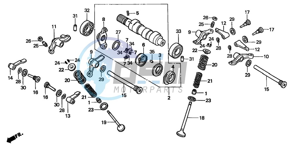 CAMSHAFT/VALVE