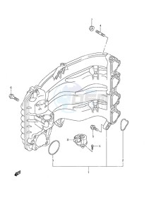 DF 90A drawing Intake Manifold