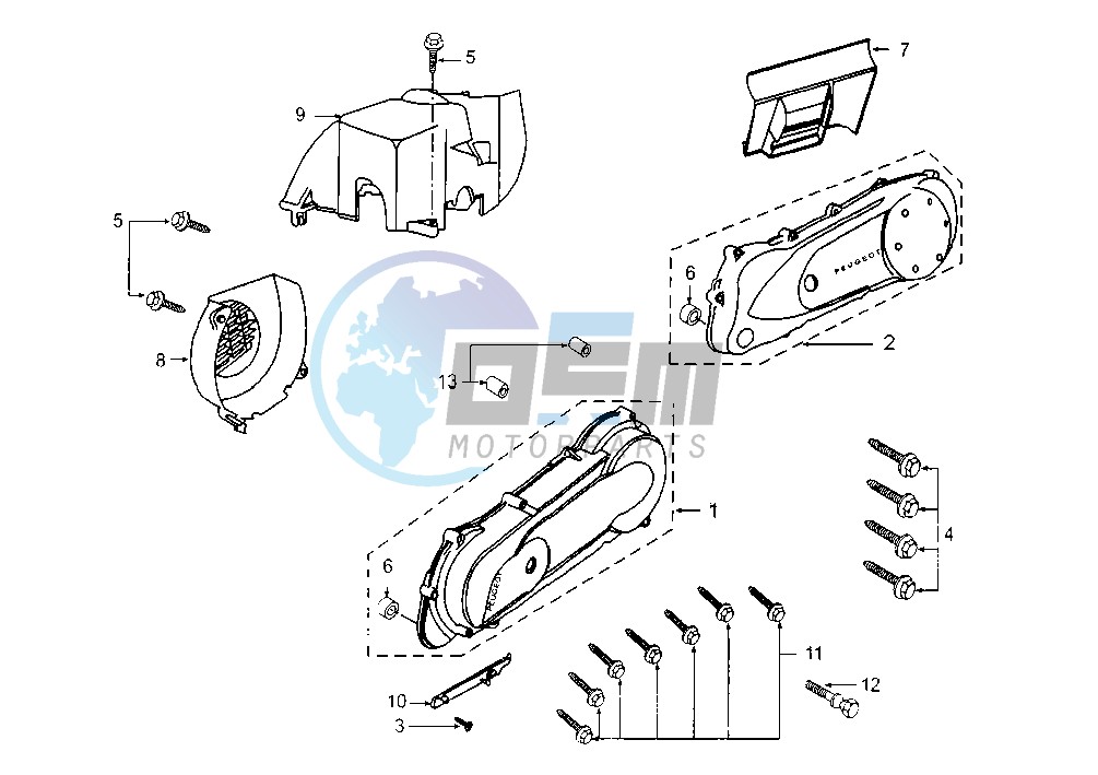 CRANKCASE COVER