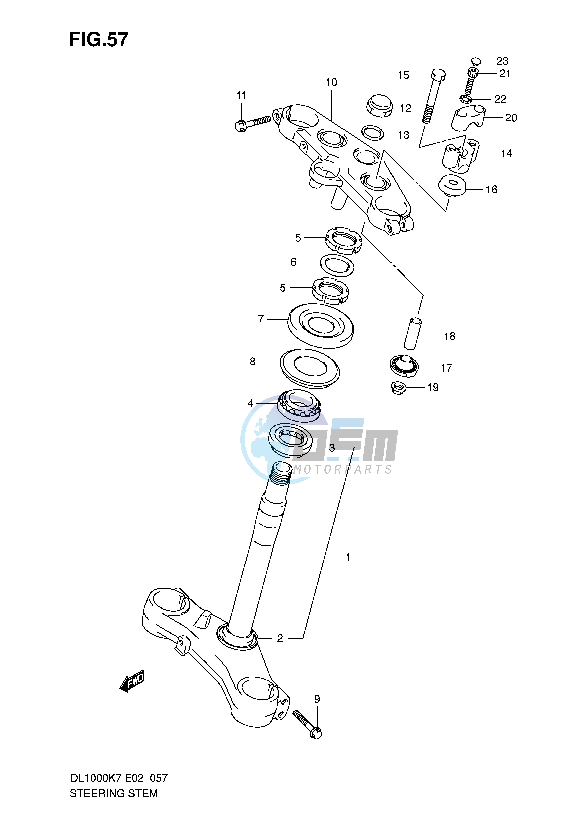 STEERING STEM