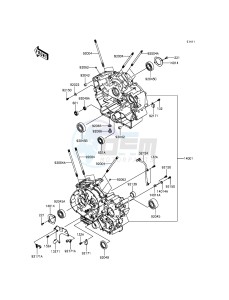 VULCAN 900 CLASSIC VN900BGFA GB XX (EU ME A(FRICA) drawing Crankcase