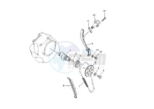 TW 125 drawing CAMSHAFT -CHAIN