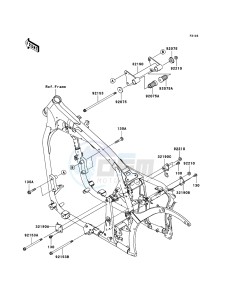 VN900_CLASSIC VN900BBFA GB XX (EU ME A(FRICA) drawing Engine Mount