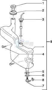 Typhoon 50 drawing Oil tank