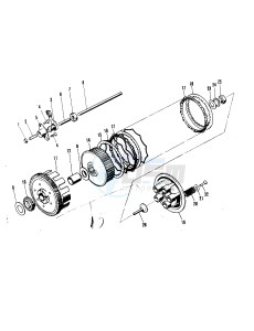 F7 (-A) 175 drawing CLUTCH -- 71-73 F7_F7-A_F7-B- -