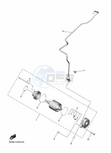 YZ250F (B7BS) drawing STARTING MOTOR