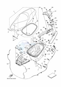 MWS125-C TRICITY 125 (BCS5) drawing SEAT