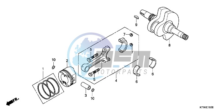 CRANKSHAFT/PISTON