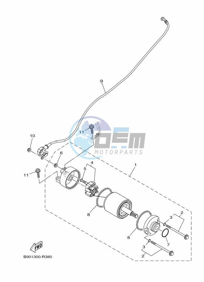 STARTING MOTOR