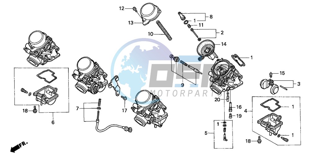 CARBURETOR (COMPONENT PARTS)