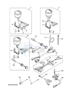 L250G drawing SPEEDOMETER