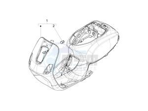 LX 125 4T 3V IE NOABS E3 (APAC) drawing Frame/bodywork