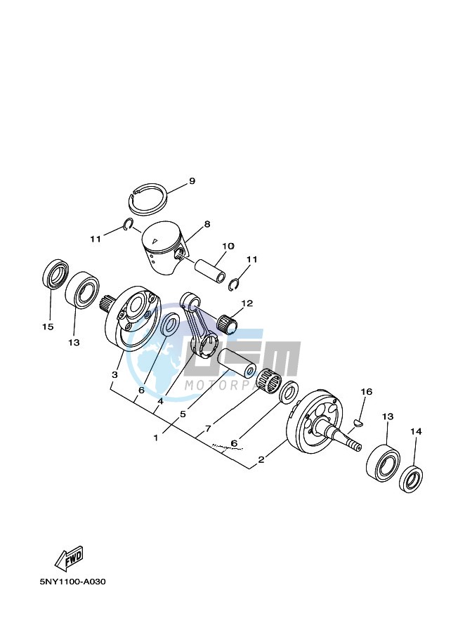 CRANKSHAFT & PISTON