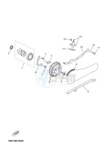 YP125R X-MAX125 X-MAX125 (2ABG) drawing CAMSHAFT & CHAIN