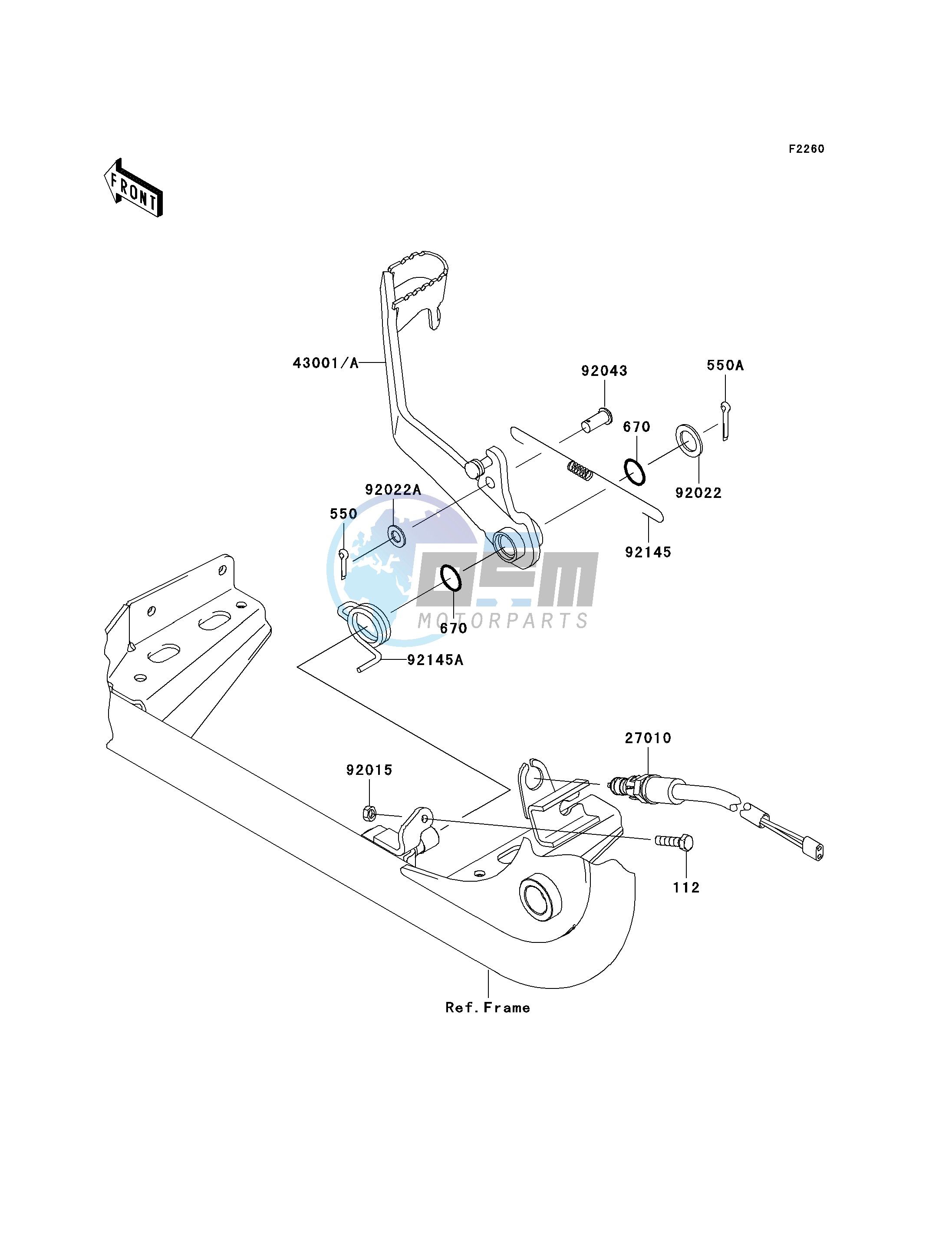 BRAKE PEDAL