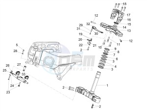 TUONO 1100 V4 FACTORY E4 SUPERPOLE ABS (APAC) drawing Steering