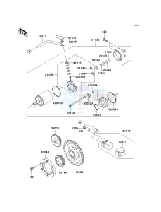 KVF 650 B [PRAIRIE 650 4X4 ADVANTAGE CLASSIC] (B2) [PRAIRIE 650 4X4 ADVANTAGE CLASSIC] drawing STARTER MOTOR