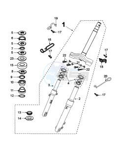 KISBEE 4TA OY drawing FORKS AND STEERING