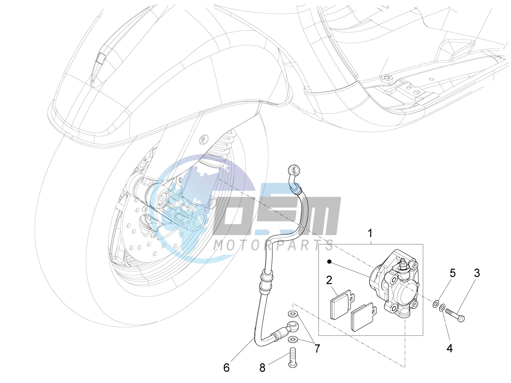 Brakes pipes - Calipers