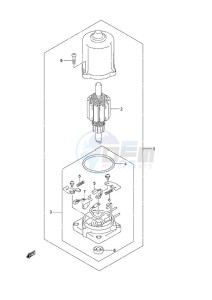 DF 60A drawing PTT Motor