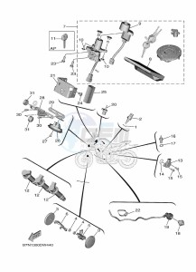 MT-09 SP MTN890D (BAM7) drawing ELECTRICAL 2