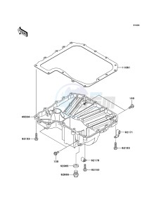 Z750_ABS ZR750M7F GB XX (EU ME A(FRICA) drawing Oil Pan