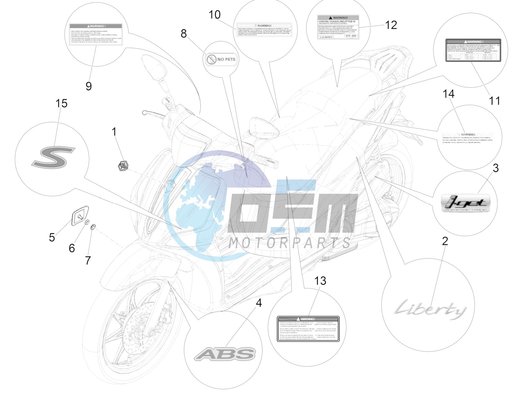 Plates - Emblems