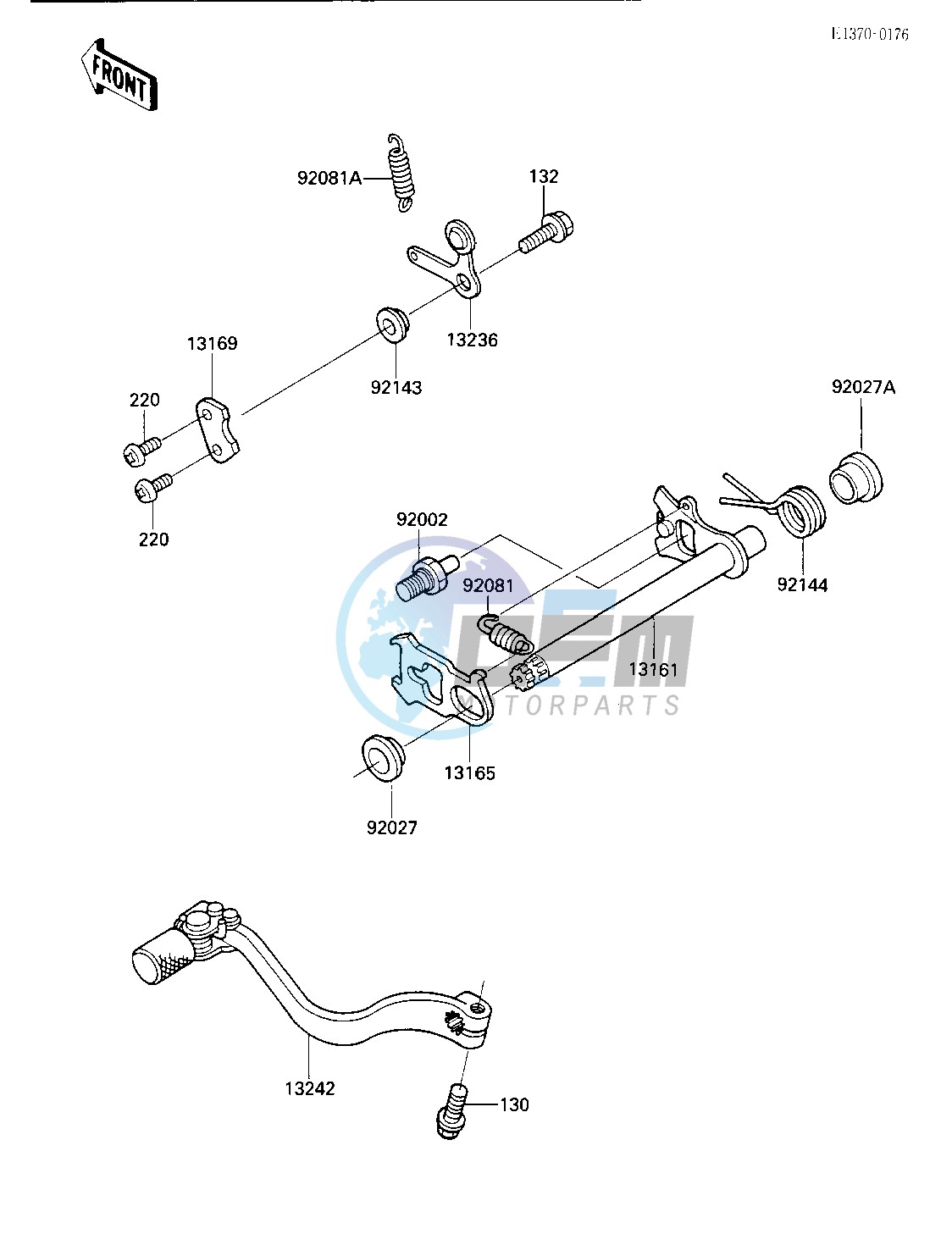 GEAR CHANGE MECHANISM