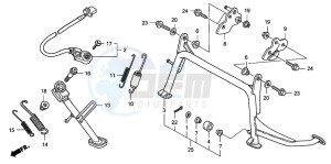 FJS600A 400 SILVER WING drawing STAND