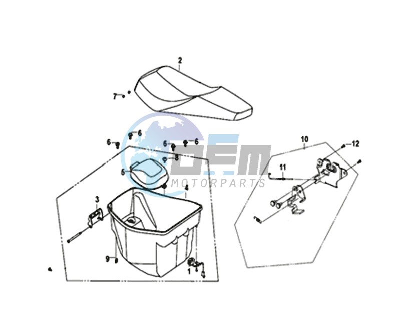 BUDDTSEAT - HELMET BOX - CARRIER