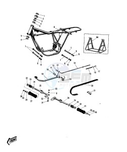 G31 M [CENTURION] (-M) 100 [CENTURION] drawing FRAME_FRAME FITTINGS CHAIN