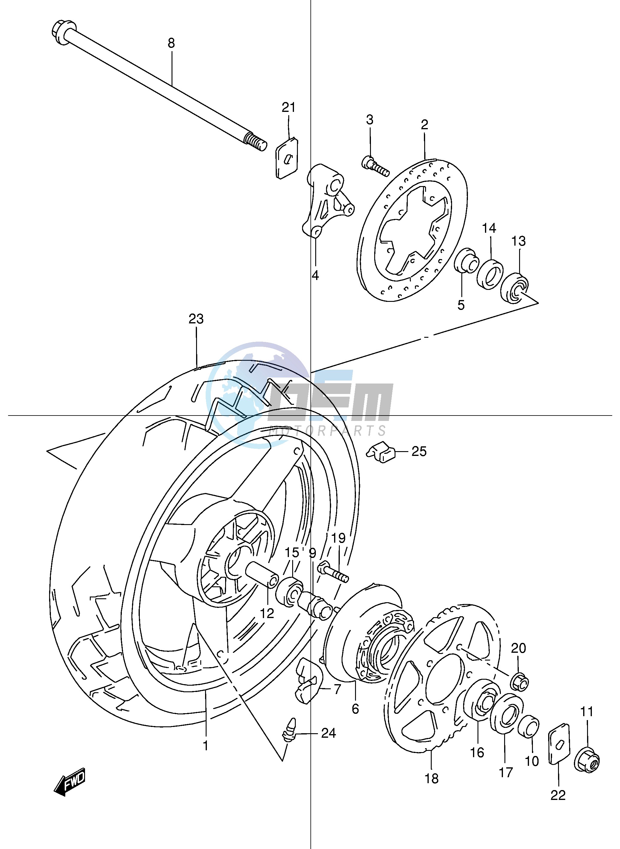 REAR WHEEL