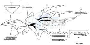 CBR1000RA9 Europe Direct - (ED / ABS) drawing STRIPE/MARK (1)