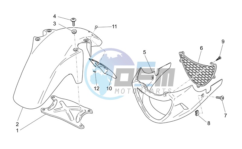 Front body - Front mudguard